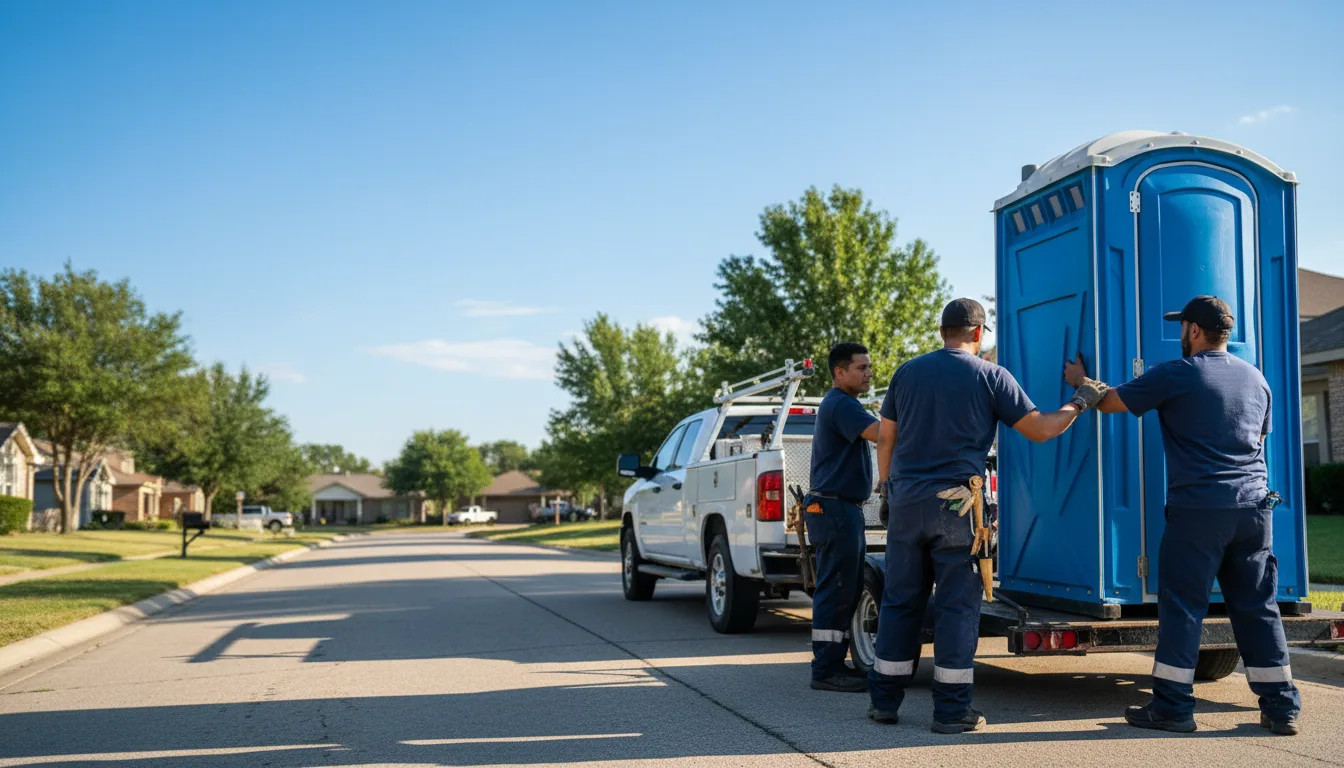 Portable Toilet Rental in Chambersville, PA near me